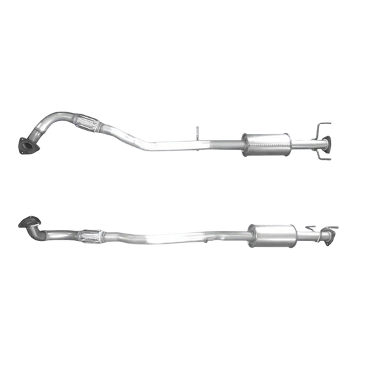 Auspuffrohr Abgasrohr Flexrohr Hosenrohr Abgaskrümmer Rohr bis EURO 5 E-Prüfzeichen für CHEVROLET CAPTIVA 2.2L VCDi Z22D1; A22DMH-Motoren u.a. BM CATALYSTS