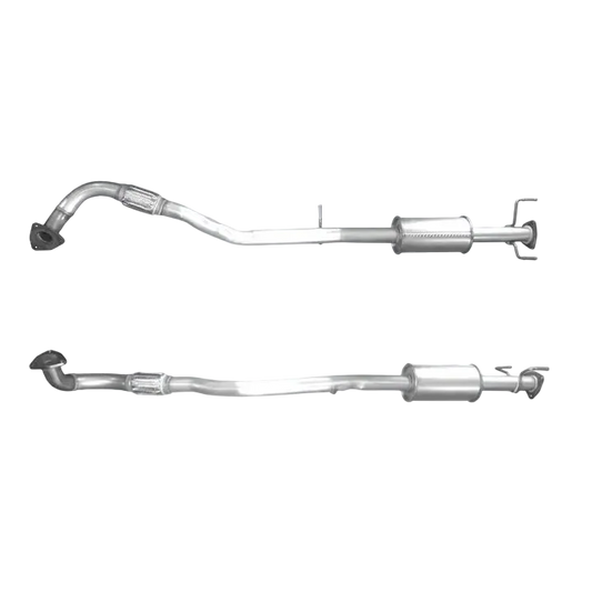 Auspuffrohr Abgasrohr Flexrohr Hosenrohr Abgaskrümmer Rohr bis EURO 5 E-Prüfzeichen für CHEVROLET CAPTIVA 2.2L VCDi Z22D1; A22DMH-Motoren u.a. BM CATALYSTS