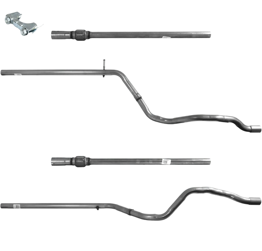 Auspuffrohr Abgasrohr Flexrohr Hosenrohr Abgaskrümmer Rohr bis EURO 5 E-Prüfzeichen für CHRYSLER YPSILON 1.2L 8-V-Motor 169A4; Euro 5 u.a. BM CATALYSTS