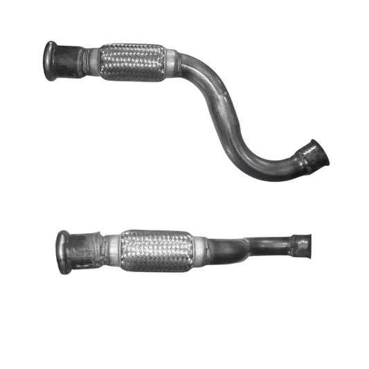 Auspuffrohr Abgasrohr Flexrohr Hosenrohr Abgaskrümmer Rohr bis EURO 5 E-Prüfzeichen für CITROEN BERLINGO 1.6L HDi DV6ETED4 9HN-Motor; DPF u.a. BM CATALYSTS