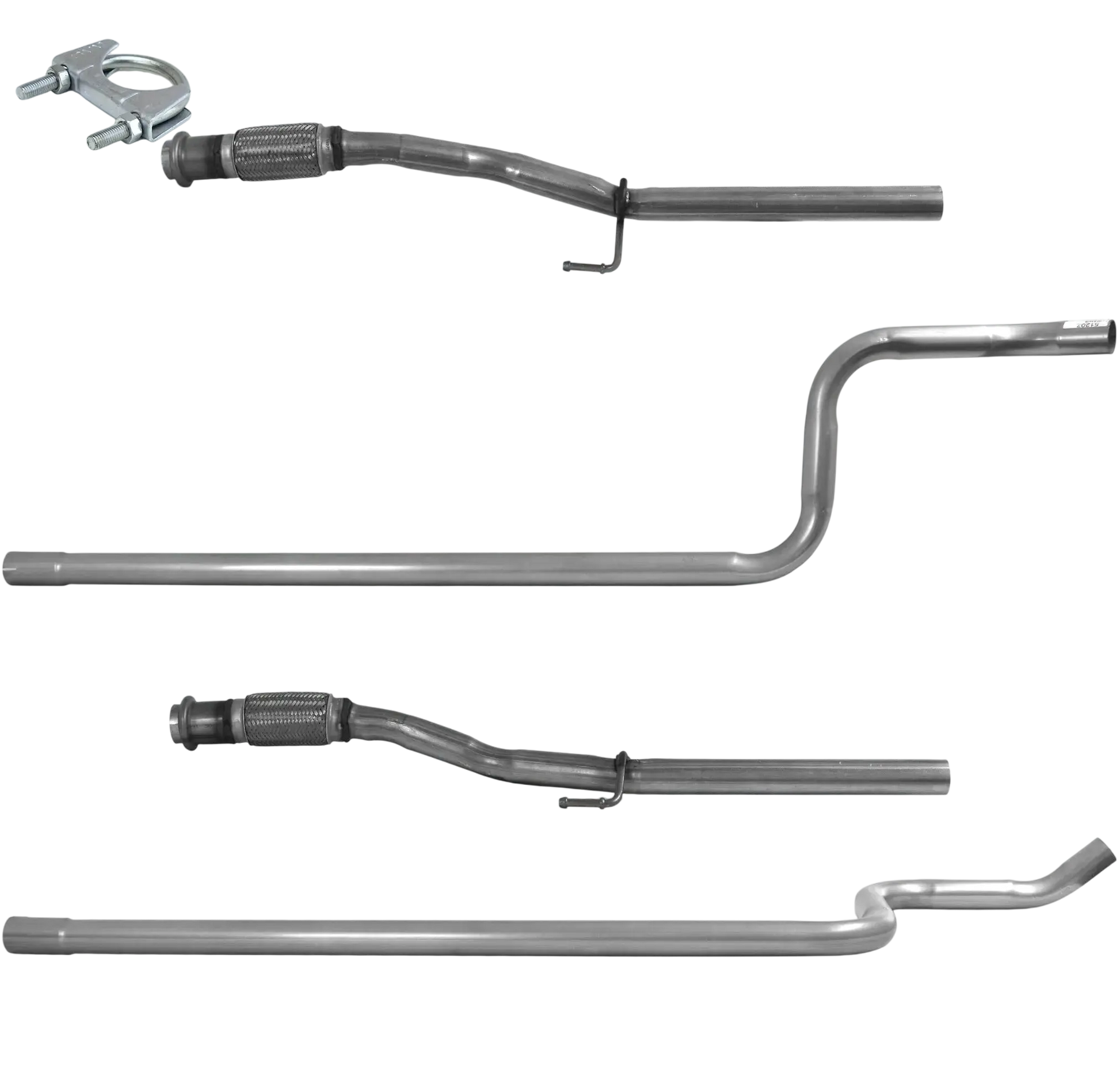 Auspuffrohr Abgasrohr Flexrohr Hosenrohr Abgaskrümmer Rohr bis EURO 5 E-Prüfzeichen für CITROEN C3 PICASSO 1.6L HDi DV6DTED 9HP Motor u.a. BM CATALYSTS