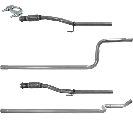 Auspuffrohr Abgasrohr Flexrohr Hosenrohr Abgaskrümmer Rohr bis EURO 5 E-Prüfzeichen für CITROEN C3 PICASSO 1.6L HDi DV6DTED 9HP Motor u.a. BM CATALYSTS