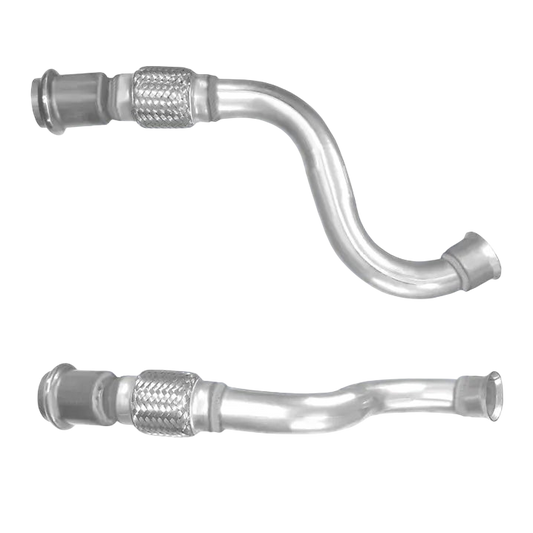 Auspuffrohr Abgasrohr Flexrohr Hosenrohr Abgaskrümmer Rohr bis EURO 5 E-Prüfzeichen für CITROEN C4 1.4L 16-V-8FP-EP3C-Motor u.a. BM CATALYSTS