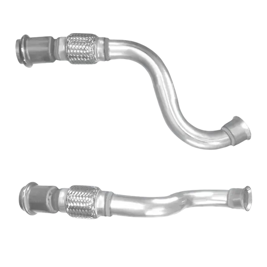 Auspuffrohr Abgasrohr Flexrohr Hosenrohr Abgaskrümmer Rohr bis EURO 5 E-Prüfzeichen für CITROEN C4 1.4L 16-V-8FP-EP3C-Motor u.a. BM CATALYSTS