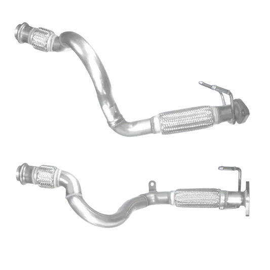 Auspuffrohr Abgasrohr Flexrohr Hosenrohr Abgaskrümmer Rohr bis EURO 5 E-Prüfzeichen für CITROEN C4 AIRCROSS 1.6L HDi 8V 4WD DV6C 9HD; 9HL... BM CATALYSTS