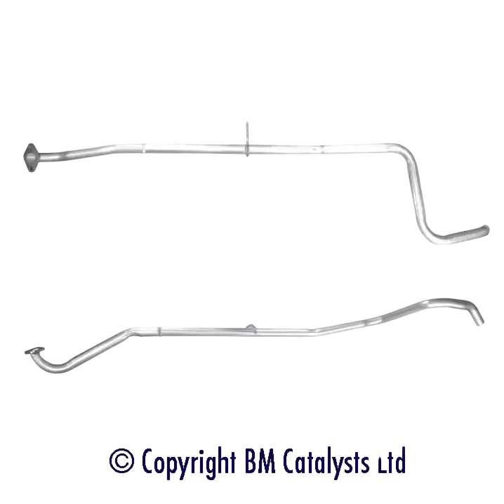 Auspuffrohr Abgasrohr Flexrohr Hosenrohr Abgaskrümmer Rohr bis EURO 5 E-Prüfzeichen für FORD B-MAX 1.6L TDCi T3JB-Motor; DPF u.a. BM CATALYSTS