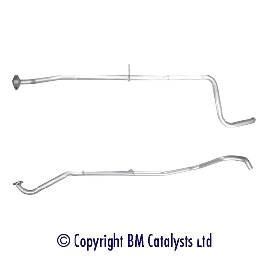 Auspuffrohr Abgasrohr Flexrohr Hosenrohr Abgaskrümmer Rohr bis EURO 5 E-Prüfzeichen für FORD B-MAX 1.6L TDCi T3JB-Motor; DPF u.a. BM CATALYSTS