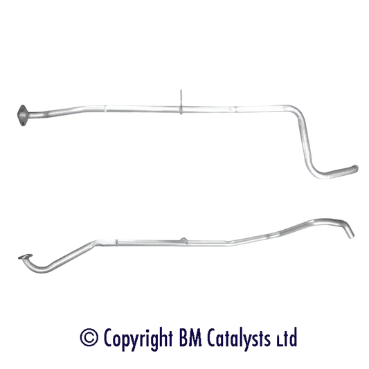 Auspuffrohr Abgasrohr Flexrohr Hosenrohr Abgaskrümmer Rohr bis EURO 5 E-Prüfzeichen für FORD B-MAX 1.6L TDCi T3JB-Motor; DPF u.a. BM CATALYSTS