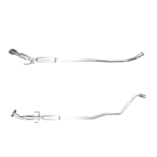 Auspuffrohr Abgasrohr Flexrohr Hosenrohr Abgaskrümmer Rohr bis EURO 5 E-Prüfzeichen für HYUNDAI i10 1L Mk.2 12-V-G3LA-Motor u.a. BM CATALYSTS
