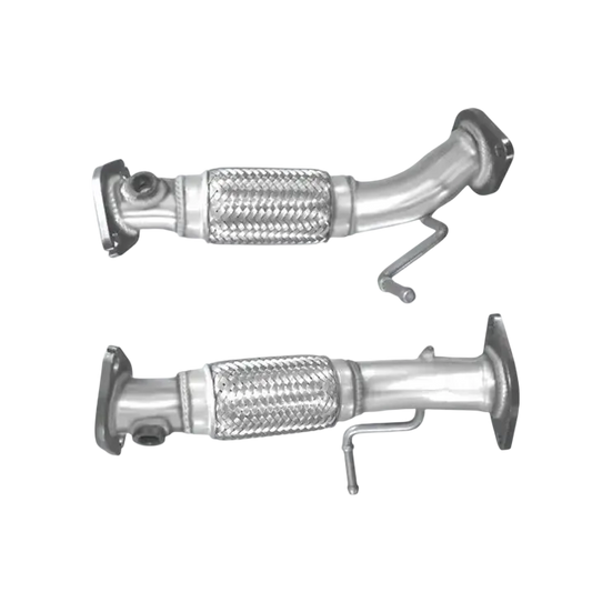 Auspuffrohr Abgasrohr Flexrohr Hosenrohr Abgaskrümmer Rohr bis EURO 5 E-Prüfzeichen für HYUNDAI i30 1.4L 16-V-G4FA-Motor u.a. BM CATALYSTS