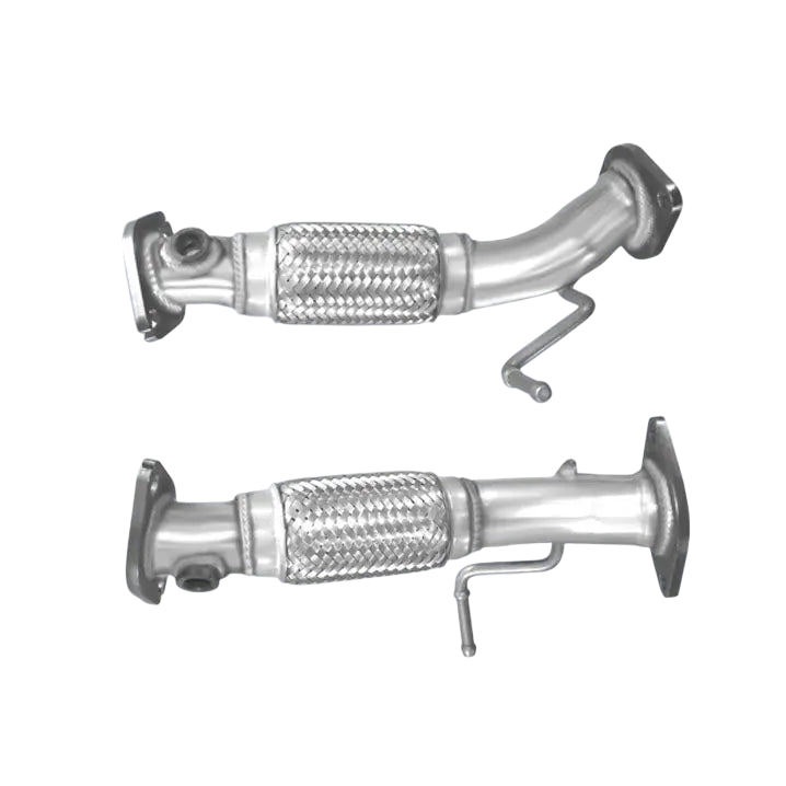 Auspuffrohr Abgasrohr Flexrohr Hosenrohr Abgaskrümmer Rohr bis EURO 5 E-Prüfzeichen für HYUNDAI i30 1.4L 16-V-G4FA-Motor u.a. BM CATALYSTS