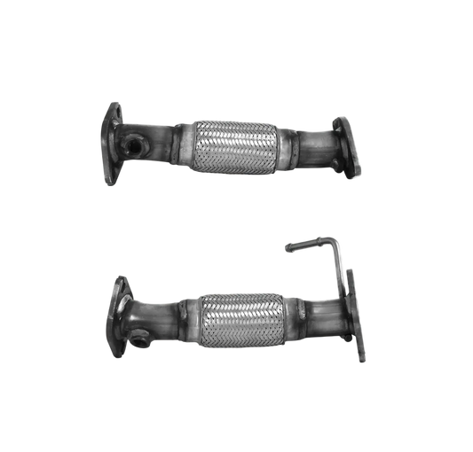 Auspuffrohr Abgasrohr Flexrohr Hosenrohr Abgaskrümmer Rohr bis EURO 5 E-Prüfzeichen für HYUNDAI i30 1.4L 16-V-G4FA-Motor u.a. BM CATALYSTS