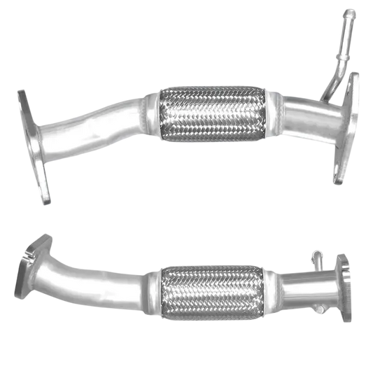 Auspuffrohr Abgasrohr Flexrohr Hosenrohr Abgaskrümmer Rohr bis EURO 5 E-Prüfzeichen für HYUNDAI i30 1.6L CRDi D4FB Motor 1. Ein-/Auslassrohr;... BM CATALYSTS
