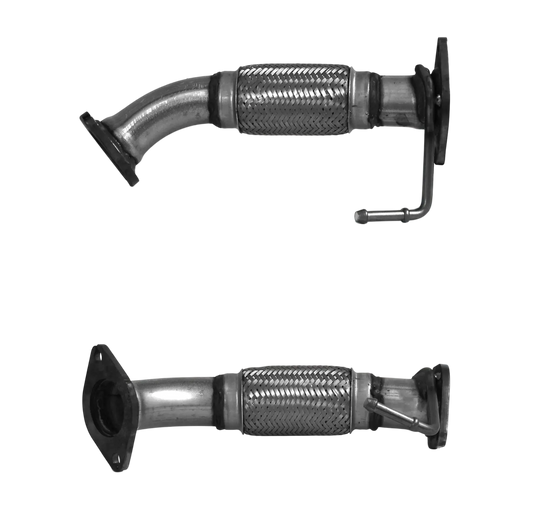 Auspuffrohr Abgasrohr Flexrohr Hosenrohr Abgaskrümmer Rohr bis EURO 5 E-Prüfzeichen für HYUNDAI i40 1.7L CRDi D4FD; D4FD-L-Motoren; 1. C/Rohr... BM CATALYSTS