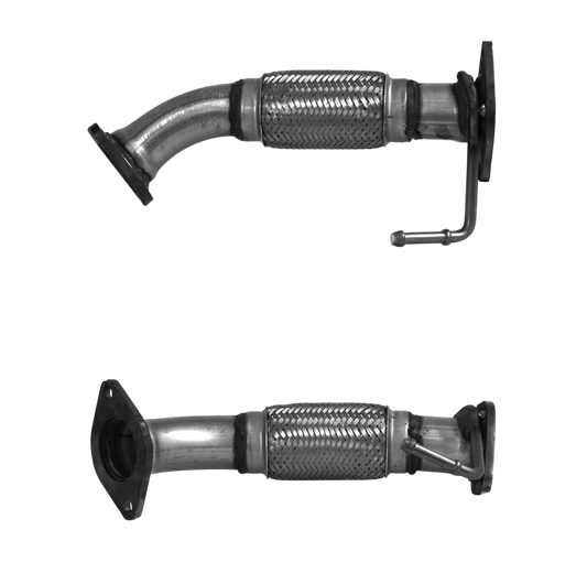 Auspuffrohr Abgasrohr Flexrohr Hosenrohr Abgaskrümmer Rohr bis EURO 5 E-Prüfzeichen für HYUNDAI i40 1.7L CRDi D4FD; D4FD-L-Motoren; 1. C/Rohr... BM CATALYSTS