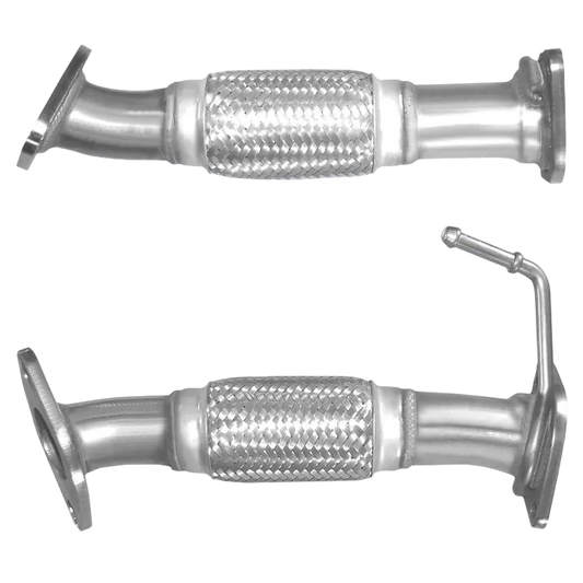 Auspuffrohr Abgasrohr Flexrohr Hosenrohr Abgaskrümmer Rohr bis EURO 5 E-Prüfzeichen für HYUNDAI ix35 1.7L CRDi D4FD-Motor; 1. C/Rohr u.a. BM CATALYSTS