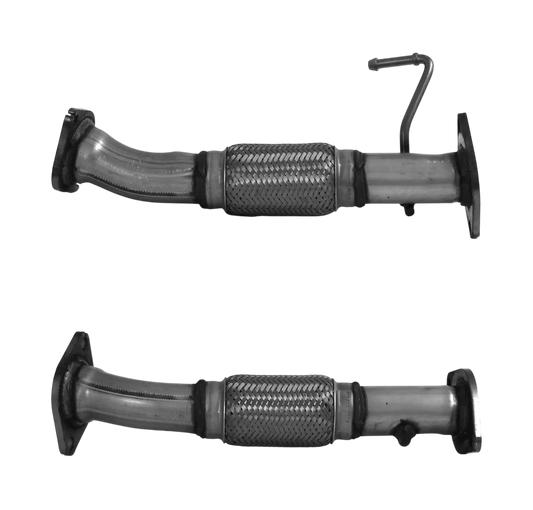 Auspuffrohr Abgasrohr Flexrohr Hosenrohr Abgaskrümmer Rohr bis EURO 5 E-Prüfzeichen für KIA CEED 1.4L CRDi D4FC-Motor; 1. C/Rohr u.a. BM CATALYSTS