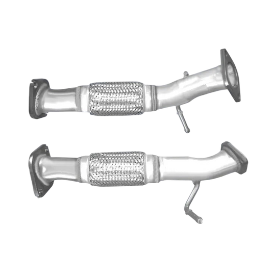 Auspuffrohr Abgasrohr Flexrohr Hosenrohr Abgaskrümmer Rohr bis EURO 5 E-Prüfzeichen für KIA CEED 1.6L CRDI D4FB-Motor u.a. BM CATALYSTS