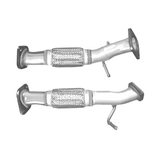 Auspuffrohr Abgasrohr Flexrohr Hosenrohr Abgaskrümmer Rohr bis EURO 5 E-Prüfzeichen für KIA CEED 1.6L CRDI D4FB-Motor u.a. BM CATALYSTS