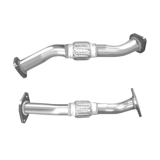 Auspuffrohr Abgasrohr Flexrohr Hosenrohr Abgaskrümmer Rohr bis EURO 5 E-Prüfzeichen für KIA RIO 1.2L CVVT G4LA-Motor u.a. BM CATALYSTS