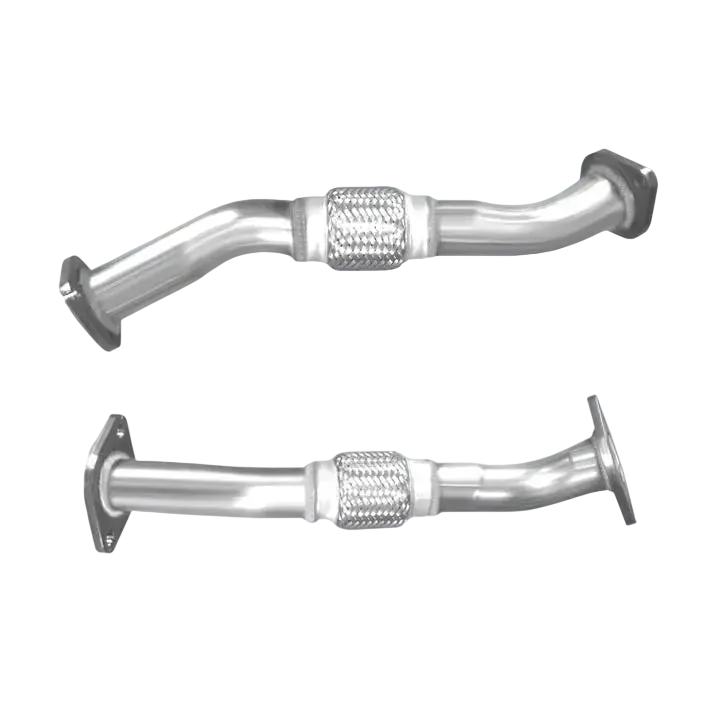 Auspuffrohr Abgasrohr Flexrohr Hosenrohr Abgaskrümmer Rohr bis EURO 5 E-Prüfzeichen für KIA RIO 1.2L CVVT G4LA-Motor u.a. BM CATALYSTS