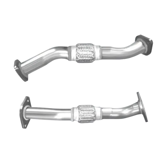 Auspuffrohr Abgasrohr Flexrohr Hosenrohr Abgaskrümmer Rohr bis EURO 5 E-Prüfzeichen für KIA RIO 1.2L CVVT G4LA-Motor u.a. BM CATALYSTS