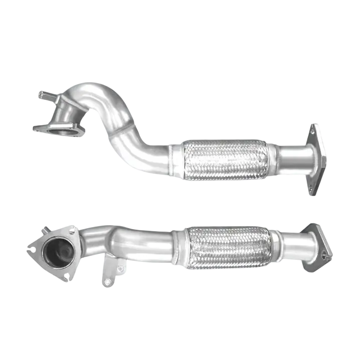 Auspuffrohr Abgasrohr Flexrohr Hosenrohr Abgaskrümmer Rohr bis EURO 5 E-Prüfzeichen für MAZDA CX-7 2.2L Turbodiesel R2AA Motor u.a. BM CATALYSTS