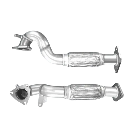 Auspuffrohr Abgasrohr Flexrohr Hosenrohr Abgaskrümmer Rohr bis EURO 5 E-Prüfzeichen für MAZDA CX-7 2.2L Turbodiesel R2AA Motor u.a. BM CATALYSTS