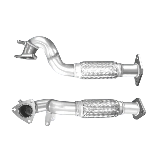 Auspuffrohr Abgasrohr Flexrohr Hosenrohr Abgaskrümmer Rohr bis EURO 5 E-Prüfzeichen für MAZDA CX-7 2.2L Turbodiesel R2AA Motor u.a. BM CATALYSTS