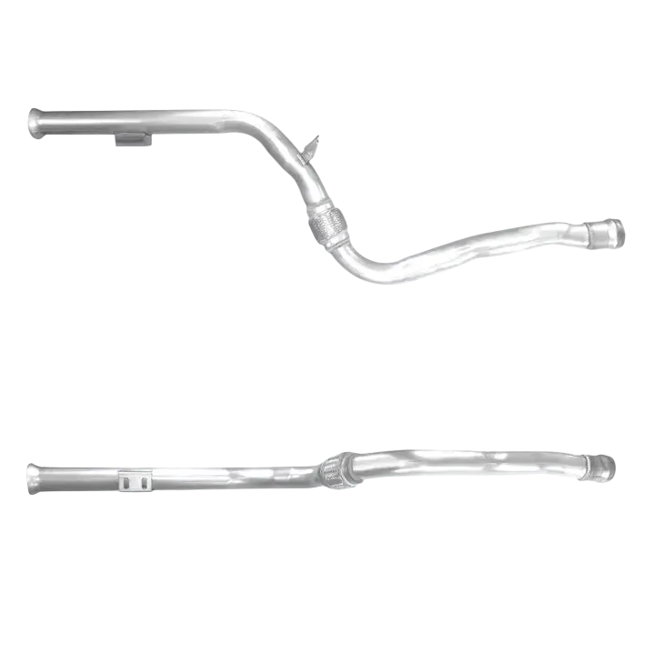 Auspuffrohr Abgasrohr Flexrohr Hosenrohr Abgaskrümmer Rohr bis EURO 5 E-Prüfzeichen für MERCEDES C180 2.1L W204.200 Kombi OM651 u.a. BM CATALYSTS