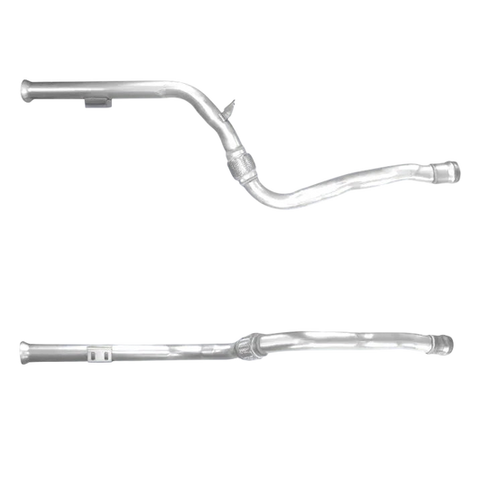 Auspuffrohr Abgasrohr Flexrohr Hosenrohr Abgaskrümmer Rohr bis EURO 5 E-Prüfzeichen für MERCEDES C180 2.1L W204.200 Kombi OM651 u.a. BM CATALYSTS