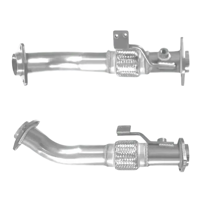Auspuffrohr Abgasrohr Flexrohr Hosenrohr Abgaskrümmer Rohr bis EURO 5 E-Prüfzeichen für NISSAN NAVARA 2.5L dCi Turbo Diesel D40 DPF 1.... BM CATALYSTS