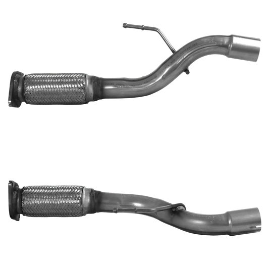 Auspuffrohr Abgasrohr Flexrohr Hosenrohr Abgaskrümmer Rohr bis EURO 5 E-Prüfzeichen für NISSAN QASHQAI 1.5L dCi 2WD J11; K9K636 Motor; 1.... BM CATALYSTS