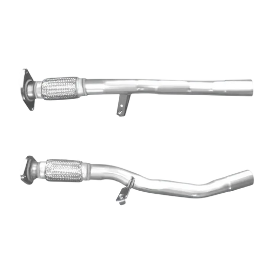 Auspuffrohr Abgasrohr Flexrohr Hosenrohr Abgaskrümmer Rohr bis EURO 5 E-Prüfzeichen für RENAULT GRAND SCENIC 1.2L TCe H5F.404 Motor u.a. BM CATALYSTS