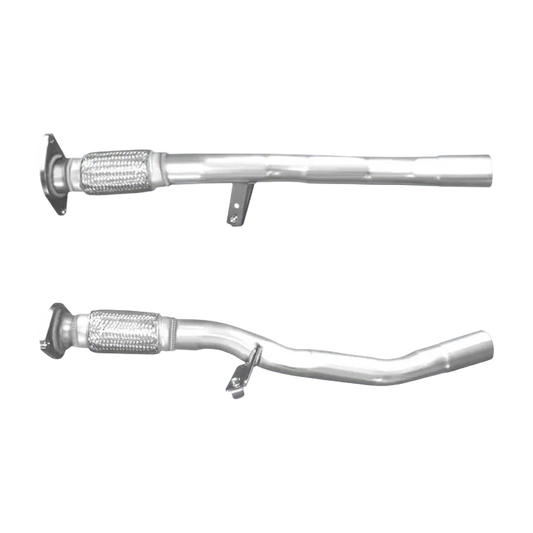 Auspuffrohr Abgasrohr Flexrohr Hosenrohr Abgaskrümmer Rohr bis EURO 5 E-Prüfzeichen für RENAULT GRAND SCENIC 1.2L TCe H5F.404 Motor u.a. BM CATALYSTS
