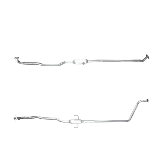 Auspuffrohr Abgasrohr Flexrohr Hosenrohr Abgaskrümmer Rohr bis EURO 5 oder 6 E-Prüfzeichen für CITROEN C1 1L Mk.2 VTi 12v 1KR-FE Motor u.a. BM CATALYSTS