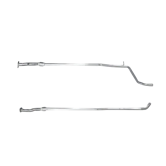 Auspuffrohr Abgasrohr Flexrohr Hosenrohr Abgaskrümmer Rohr bis EURO 5 oder 6 E-Prüfzeichen für FIAT PANDA 1.2L 8-V-169A4-Motor u.a. BM CATALYSTS