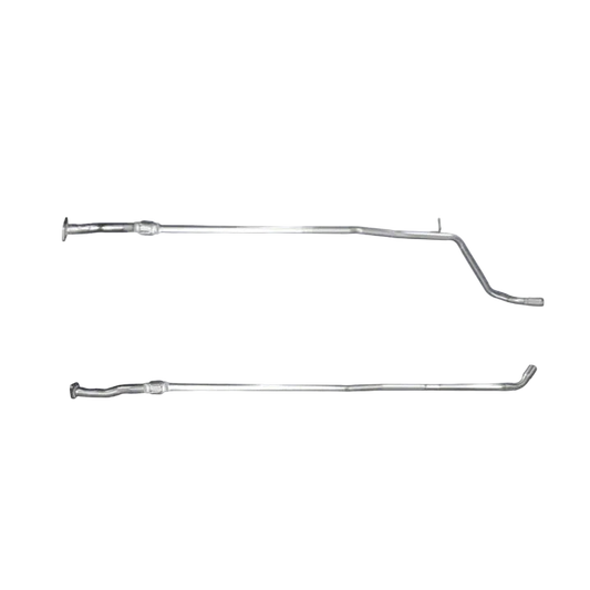 Auspuffrohr Abgasrohr Flexrohr Hosenrohr Abgaskrümmer Rohr bis EURO 5 oder 6 E-Prüfzeichen für FIAT PANDA 1.2L 8-V-169A4-Motor u.a. BM CATALYSTS