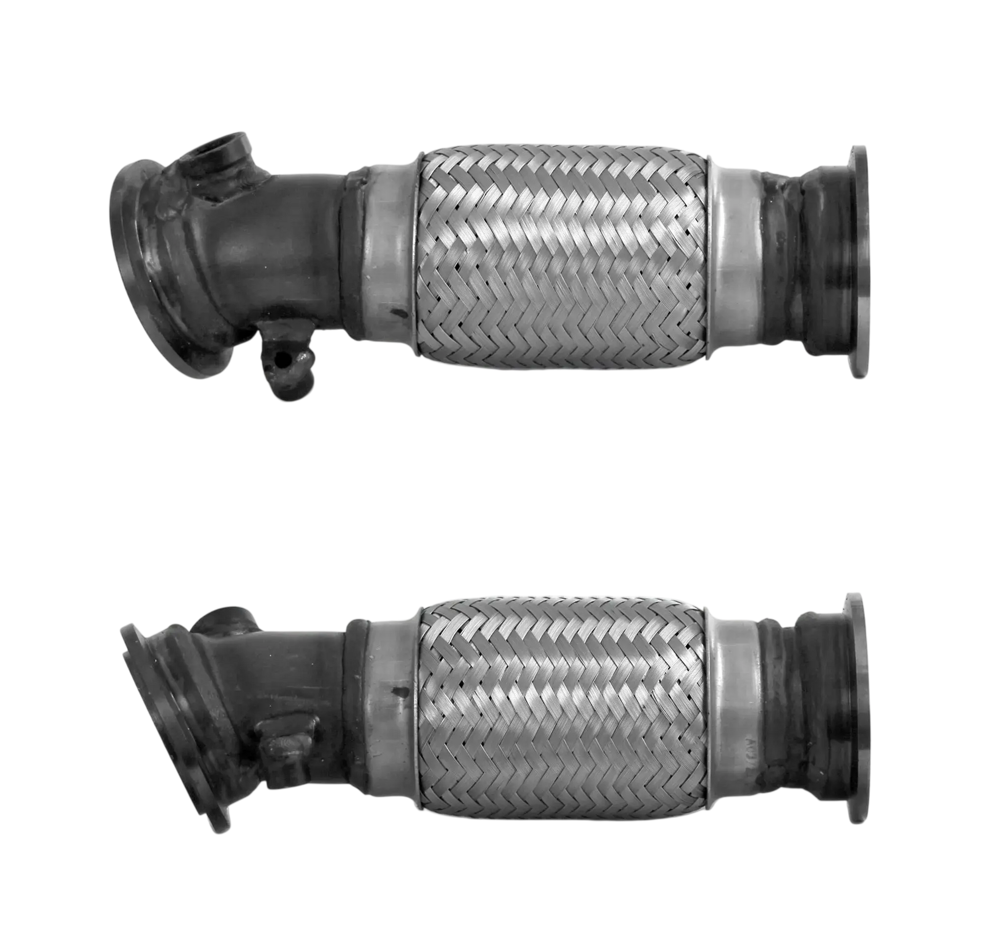 Auspuffrohr Abgasrohr Flexrohr Hosenrohr Abgaskrümmer Rohr bis EURO 5 oder 6 E-Prüfzeichen für NISSAN NAVARA 2.3L dCi YS23DDTT-Motor u.a. BM CATALYSTS