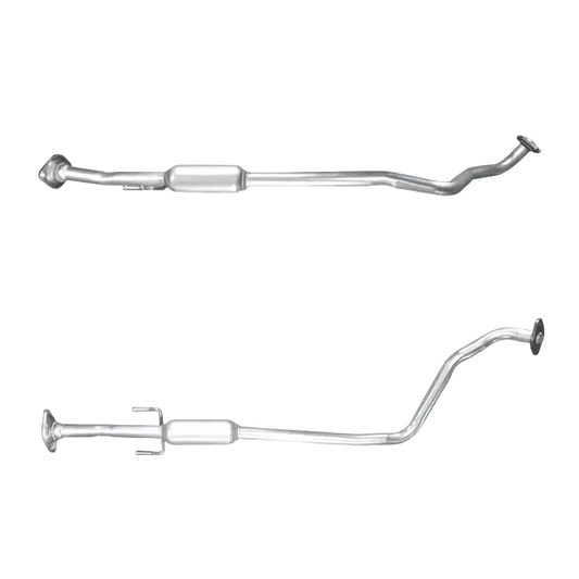 Auspuffrohr Abgasrohr Flexrohr Hosenrohr Abgaskrümmer Rohr bis EURO 5 oder 6 E-Prüfzeichen für NISSAN NOTIZ 1.2L DIG-S HR12DDR Motor u.a. BM CATALYSTS