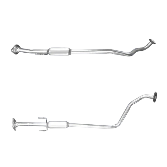 Auspuffrohr Abgasrohr Flexrohr Hosenrohr Abgaskrümmer Rohr bis EURO 5 oder 6 E-Prüfzeichen für NISSAN NOTIZ 1.2L DIG-S HR12DDR Motor u.a. BM CATALYSTS