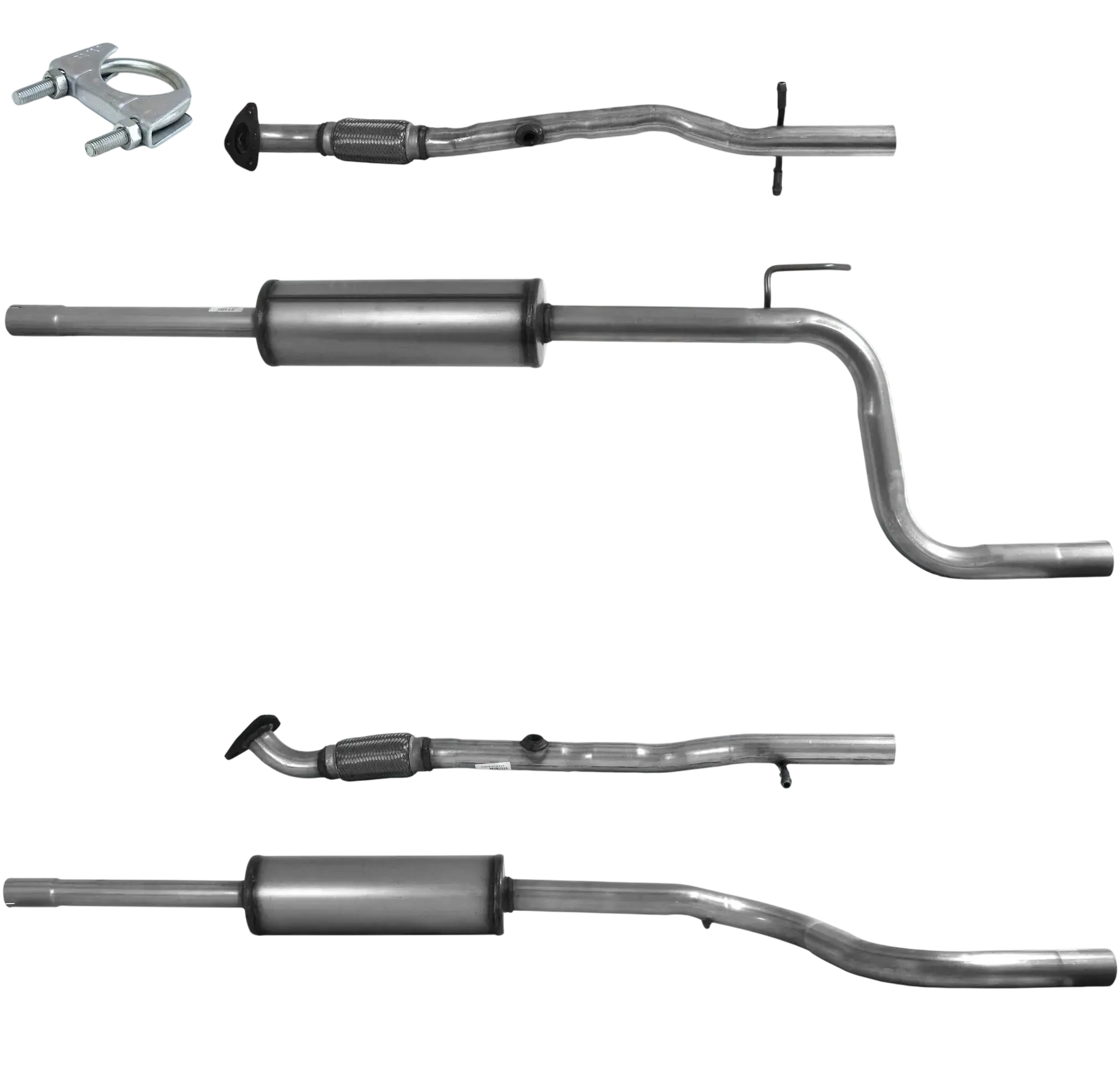 Auspuffrohr Abgasrohr Flexrohr Hosenrohr Abgaskrümmer Rohr bis EURO 5 oder 6 E-Prüfzeichen für OPEL MERIVA B 1.4L 16-V-Motoren A14XER; B14XER... BM CATALYSTS