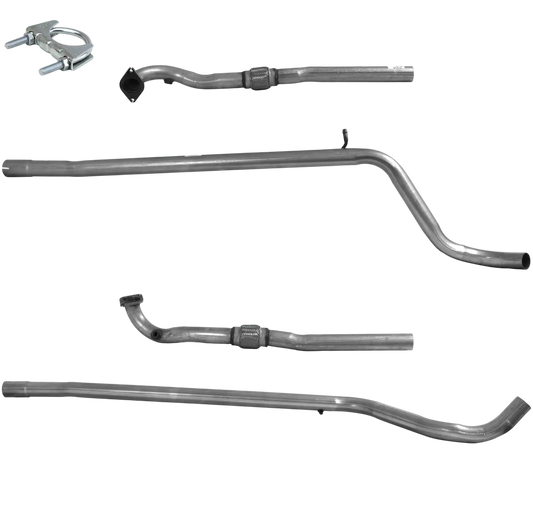 Auspuffrohr Abgasrohr Flexrohr Hosenrohr Abgaskrümmer Rohr bis EURO 6 E-Prüfzeichen für ABARTH 595C 1.4L 16-V-Cabriolet 312A3-Motor 180 PS u.a. BM CATALYSTS