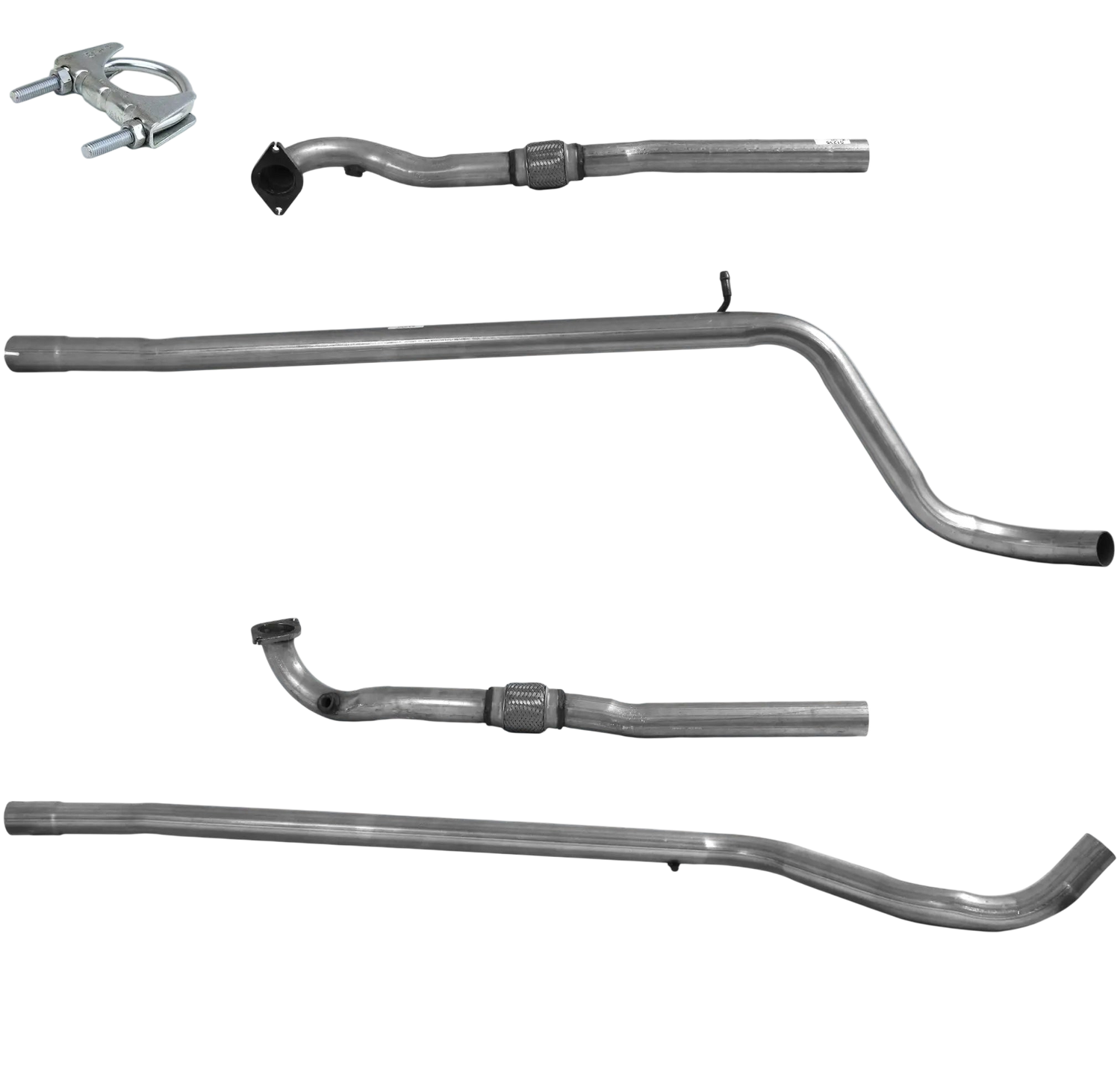 Auspuffrohr Abgasrohr Flexrohr Hosenrohr Abgaskrümmer Rohr bis EURO 6 E-Prüfzeichen für ABARTH 595C 1.4L 16-V-Cabriolet 312A3-Motor 180 PS u.a. BM CATALYSTS
