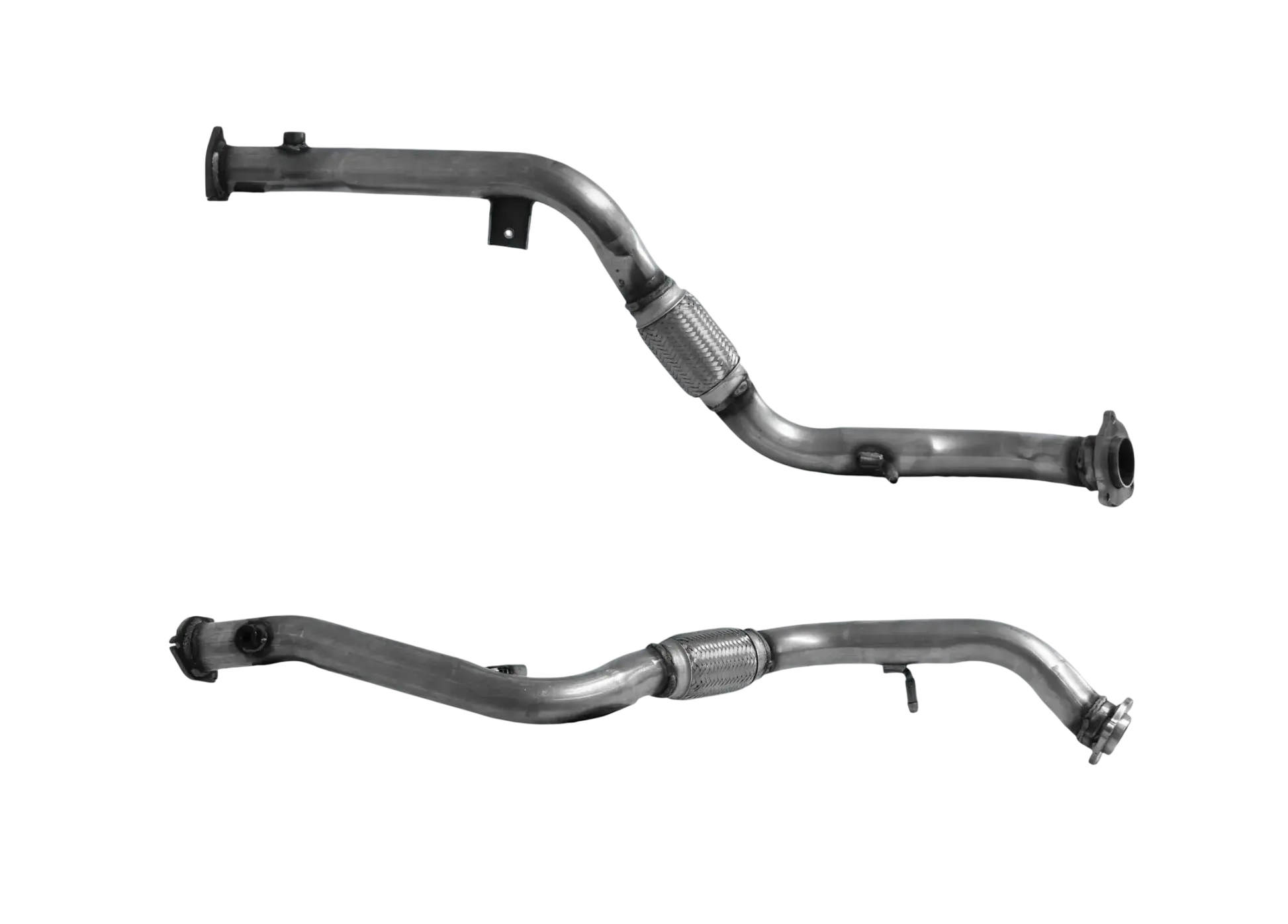 Auspuffrohr Abgasrohr Flexrohr Hosenrohr Abgaskrümmer Rohr bis EURO 6 E-Prüfzeichen für AUDI A4 2L TDi Limousine DEUC Motor u.a. BM CATALYSTS