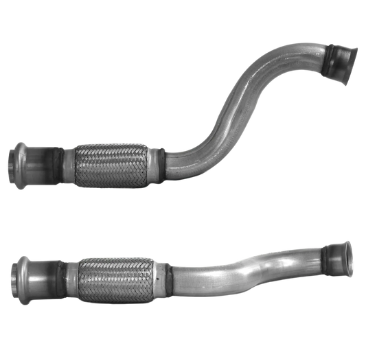 Auspuffrohr Abgasrohr Flexrohr Hosenrohr Abgaskrümmer Rohr bis EURO 6 E-Prüfzeichen für CITROEN BERLINGO 1.2L PureTech 12 V HNS EB2ADTS Motor;... BM CATALYSTS