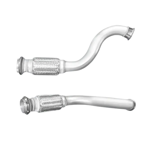 Auspuffrohr Abgasrohr Flexrohr Hosenrohr Abgaskrümmer Rohr bis EURO 6 E-Prüfzeichen für CITROEN C4 GRAND PICASSO 1.6L Mk.2 THP EP6FDT u.a. BM CATALYSTS