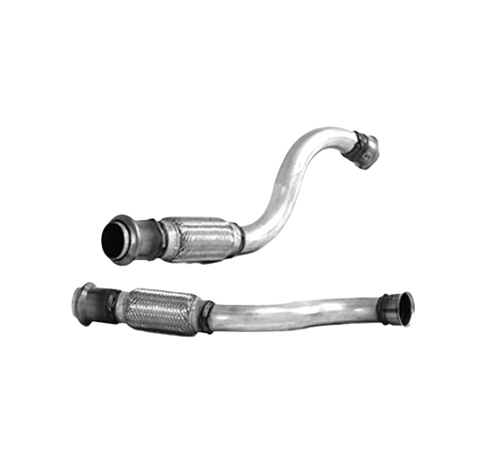 Auspuffrohr Abgasrohr Flexrohr Hosenrohr Abgaskrümmer Rohr bis EURO 6 E-Prüfzeichen für CITROEN C5 X 1.2L Puretech 130 HNSEB2ADTS u.a. BM CATALYSTS