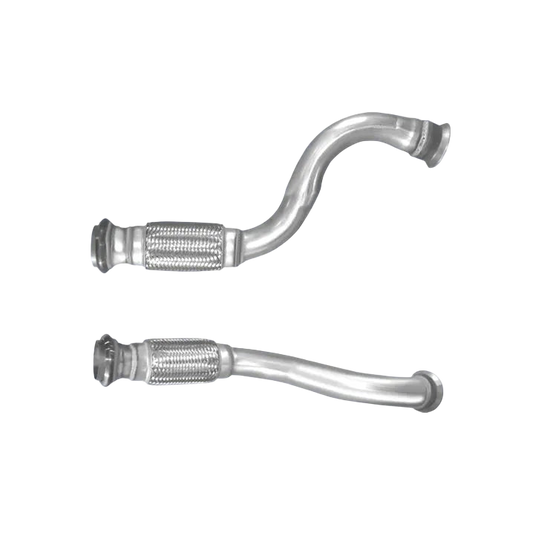Auspuffrohr Abgasrohr Flexrohr Hosenrohr Abgaskrümmer Rohr bis EURO 6 E-Prüfzeichen für CITROEN DS4 1.6L Mk.2 PureTech 5GGEP6FADTX Motor u.a. BM CATALYSTS