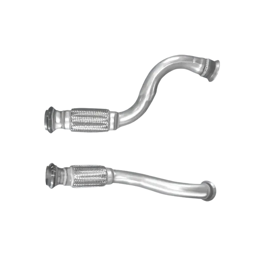 Auspuffrohr Abgasrohr Flexrohr Hosenrohr Abgaskrümmer Rohr bis EURO 6 E-Prüfzeichen für CITROEN DS4 1.6L Mk.2 PureTech 5GGEP6FADTX Motor u.a. BM CATALYSTS